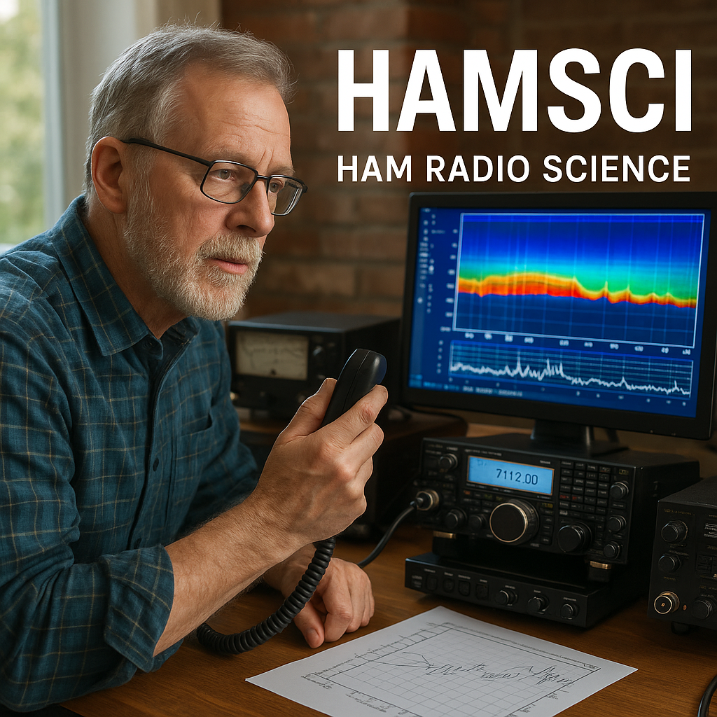 HamSci is the scientific research extent of ham radio.