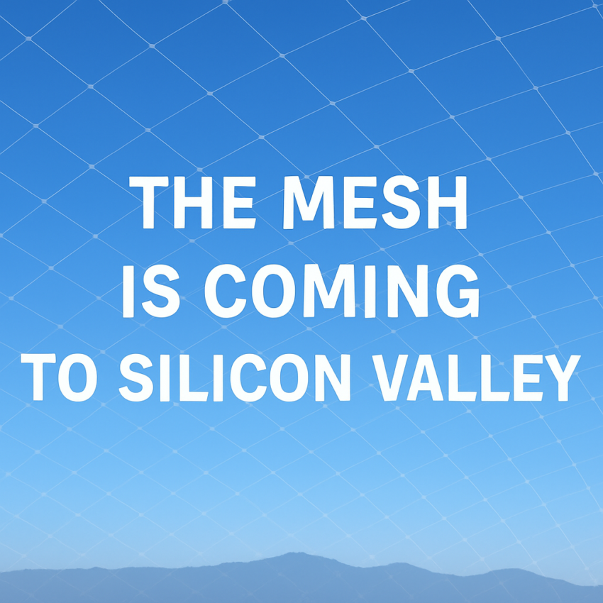 The mesh is coming to Silicon Valley