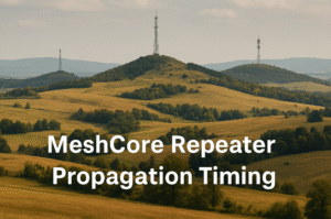MeshCore Repeater Deployment: Timing Considerations for Wide-Area Networks